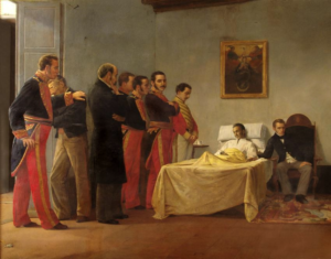 Muerte de Simon Bolivar