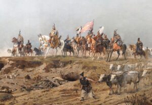 Arrival of the Hungarians Arpad Feszty